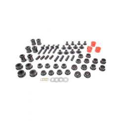AFE Power Control Arm Bushing Front / Rear Aluminum Clear Anodiz