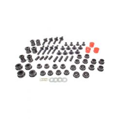 AFE Power Control Arm Bushing Front / Rear Aluminum Clear Anodiz