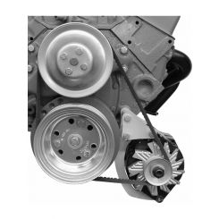 Alan Grove Components Alternator Bracket Low Mount Driver Side Block Mou