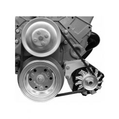 Alan Grove Components Alternator Bracket Low Mount Driver Side Block Mou