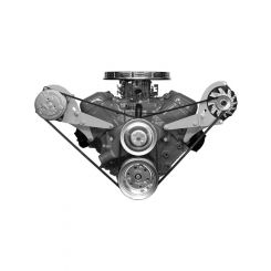 Alan Grove Components Alternator Bracket Low Mount Passenger Side Head /