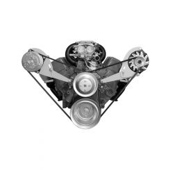 Alan Grove Components Alternator Bracket Driver Side Water Pump / Exhaus