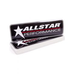 Allstar Performance Logo Sticker Allstar Logo 3 x 10 in Black Set
