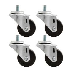 Allstar Performance Engine Cradle Casters Heavy Duty 1/2 in Studs 3