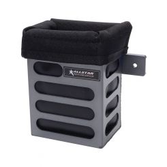 Allstar Performance Radio Box Small Bolt-On 5 in Tall Flat Panel Mou