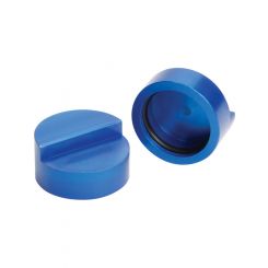 Allstar Performance Bolt Center Cap Aluminum Blue Anodize 1/2 in Bol