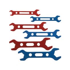 Allstar Performance AN Wrench Set Double-End 6 Piece 4 AN to 16 AN A