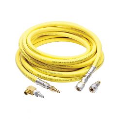 Allstar Performance Air Hose 3/8 in ID 35 ft Long 500 psi Fittings I