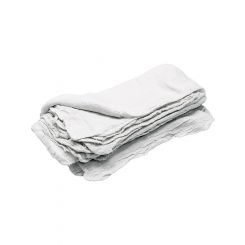 Allstar Performance Shop Towels - Cloth - Bleached White - Set of 25