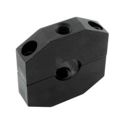 Allstar Performance Ballast Bracket Clamp-On Aluminum Black Anodize