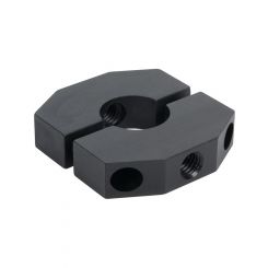 Allstar Performance Ballast Bracket Clamp-On Aluminum Black Anodi