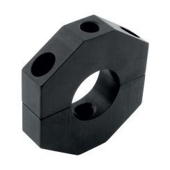 Allstar Performance Ballast Bracket Clamp-On Aluminum Black Anodize