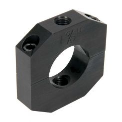 Allstar Performance Ballast Bracket Clamp-On Aluminum Black Anodize
