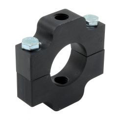 Allstar Performance Ballast Bracket Economy Clamp-On Aluminum Bla