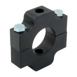 Allstar Performance Ballast Bracket Economy Clamp-On Aluminum Black