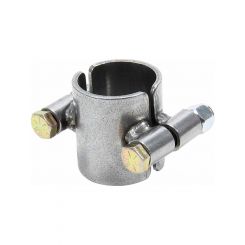 Allstar Performance Tube Clamp 2-Bolt 1-1/2 in ID 2 in Wide Steel