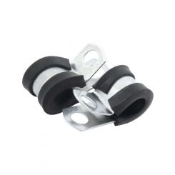 Allstar Performance Line Clamp Adel 0.187 in ID Rubber Lining Alu