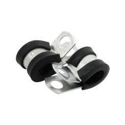 Allstar Performance Line Clamp Adel 0.375 in ID Rubber Lining Alu