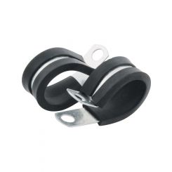 Allstar Performance Line Clamp Adel 0.750 in ID Rubber Lining Alumin