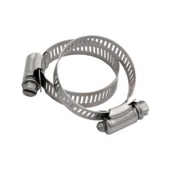 Allstar Performance Hose Clamp Worm Gear 2-1/4 in Stainless Pair