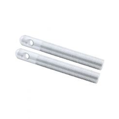 Allstar Performance Hood Pin 1/2 in OD x 4 in Long Aluminum Clear An