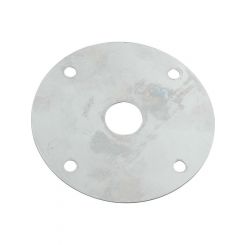 Allstar Performance Scuff Plate 2-1/2 in OD 1/2 in ID Steel Chrome S