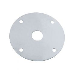Allstar Performance Scuff Plate 2-1/2 in OD 1/2 in ID Steel Chrom