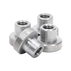 Allstar Performance Weld-On Nut 1/4-20 in Thread 3/4 in OD Mounting