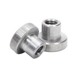 Allstar Performance Weld-On Nut 1/4-20 in Thread 3/4 in OD Mounti