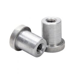 Allstar Performance Weld-On Nut 3/8-16 in Thread 3/4 in OD Mounti