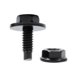 Allstar Performance Body Bolt Kit 1/4-20 in Thread 3/4 in Long Hex H