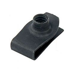 Allstar Performance Body Bolt Clips 1/4-20 in Threads Steel Black