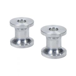 Allstar Performance Hourglass Spacer 5/16 in ID 1 in Thick Aluminum