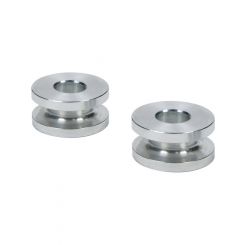 Allstar Performance Hourglass Spacer 3/8 in ID 1/2 in Thick Aluminum