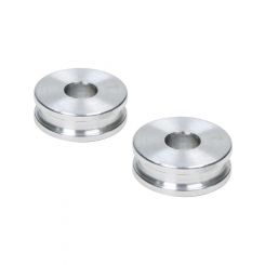Allstar Performance Hourglass Spacer 1/2 in ID 1/2 in Thick Aluminum