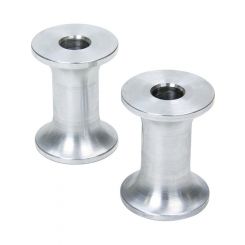 Allstar Performance Hourglass Spacer 1/2 in ID 2 in Thick Aluminum N