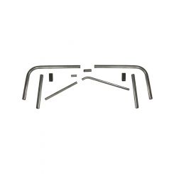 Allstar Performance Bumper Unwelded Front 2 Piece 1-3/4 in OD 0.095