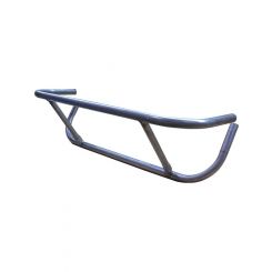 Allstar Performance Bumper Rear 1-1/4 in OD 0.065 in Wall Steel Natu