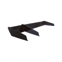 Allstar Performance Spoiler 72 x 8 in Adjustable 2 Piece Aluminum Bl