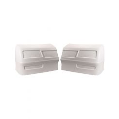 Allstar Performance Nose 2 Piece Complete Molded Plastic White Chevy