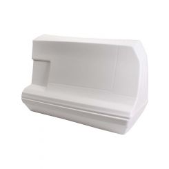 Allstar Performance Bumper Cover Passenger Side Rear Molded Plastic