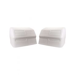 Allstar Performance Nose MD3 2 Piece Complete Molded Plastic White C