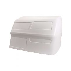 Allstar Performance Nose MD3 Driver Side Molded Plastic White Chevy