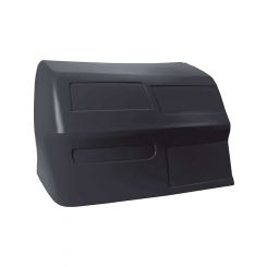 Allstar Performance Nose MD3 Passenger Side Molded Plastic Black Ch
