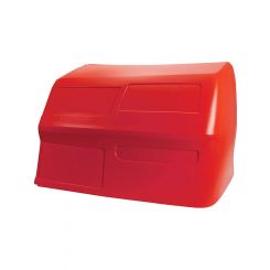 Allstar Performance Nose MD3 Driver Side Molded Plastic Red Chevy M