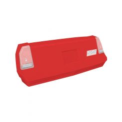 Allstar Performance Bumper Cover 2 Piece Complete Rear Molded Plasti