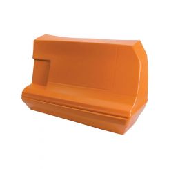 Allstar Performance Bumper Cover Passenger Side Rear Molded Plastic