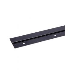 Allstar Performance Hinge Low Profile 72 in Long Aluminum Black Paint