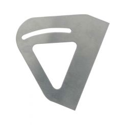 Allstar Performance Spoiler Bracket 6-1/2 in Tall Slotted Aluminum 8