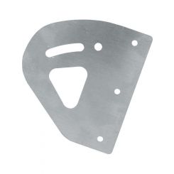 Allstar Performance Spoiler Bracket 4 in Tall Slotted Aluminum 5 in